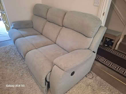 Photo of free 3 Seater Electric Recliner Sofa + 2 Seater Sofa (Great Baddow CM2) #2