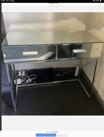 Photo of free JM mirrored dressing/console table (Hatfield, AL10) #1