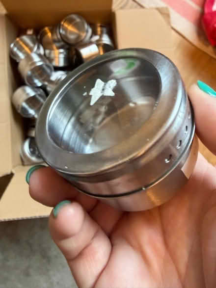 Photo of free Metal magnetic spice jars (Swarkestone DE73) #4