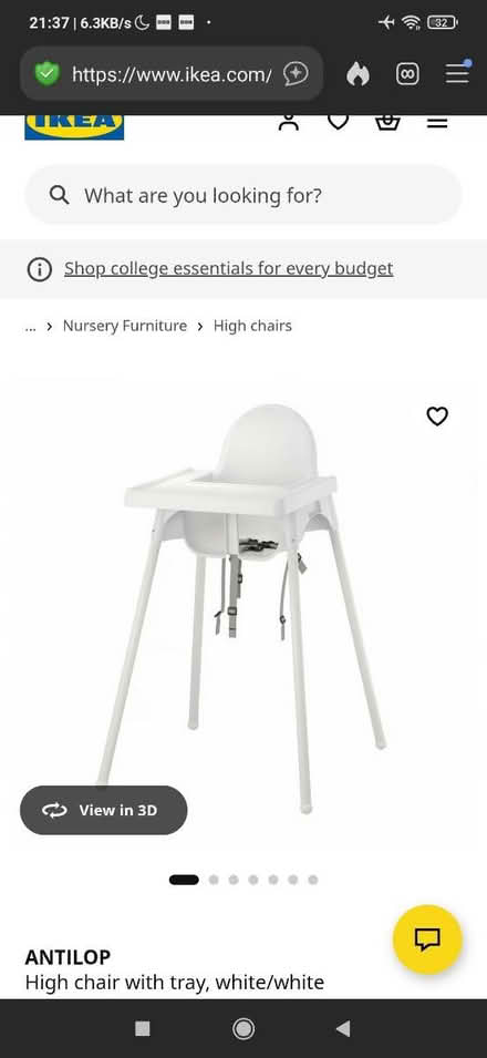 Photo of free Baby high chair (Balbriggan) #1