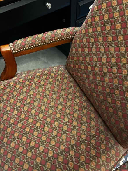 Photo of free Upholstered desk chair (West End EH3) #1