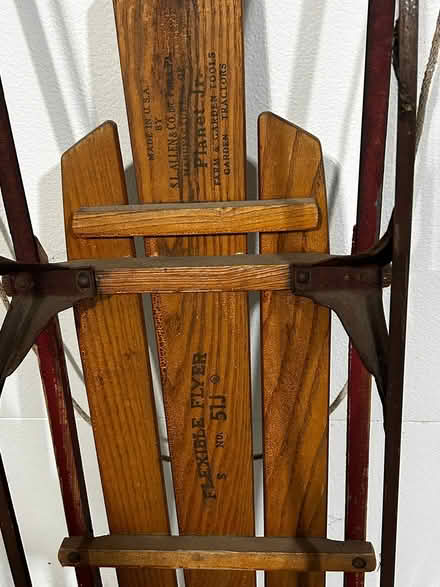 Photo of free Vintage Flexible Flyer Sled (Cranbury area of Norwalk, CT) #3