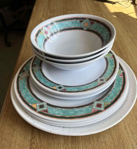 Photo of free Melamine picnic ware (Riverside B98) #1