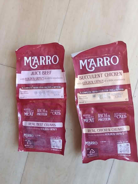 Photo of free Frozen Marro cat food 1+ adult (Hazlemere) #4