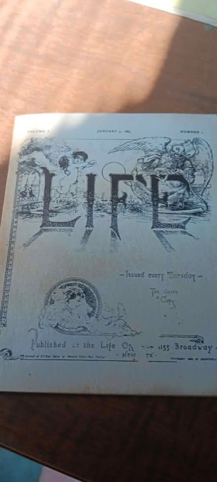 Photo of free 1883 Miniature Life Magazine (melrose) #1