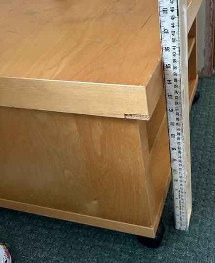 Photo of free IKEA Oppli low wheeled table (ME8 Twydall) #4
