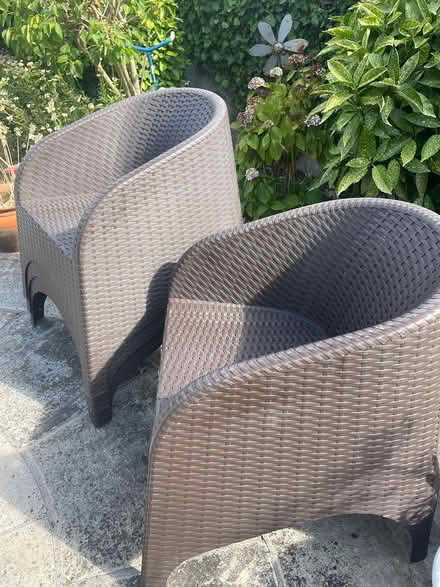 Photo of free 4 garden chairs in good condition (Dublin 4) #1