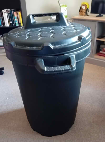 Photo of free Black bin 67 cms tall (Colchester CO2) #1