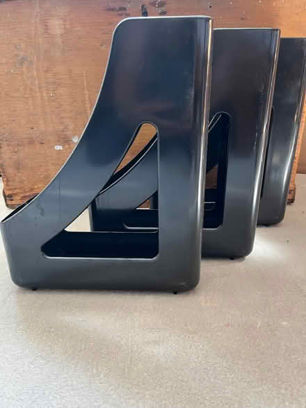 Photo of free Black plastic magazine files x 3 (Bear Flat BA2) #2