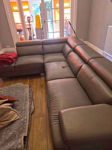Photo of free Grey Sofa (Barking IG11) #1