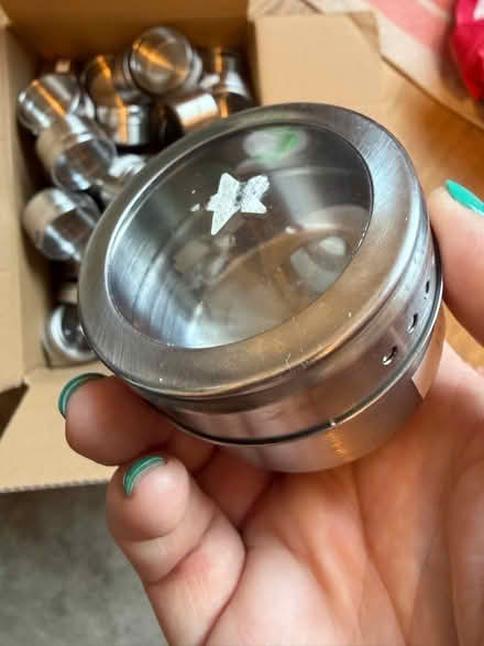 Photo of free Metal magnetic spice jars (Swarkestone DE73) #3