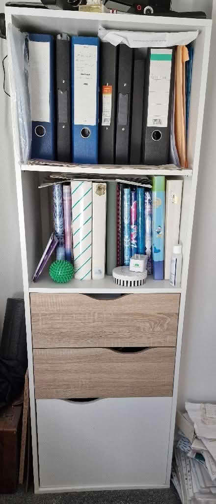 Photo of free collection: wooden bookshelf (Moulsoe MK16) #1