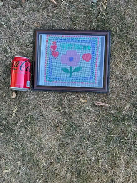 Photo of free Handmade cross stitch card (Burgess hill RH15) #2