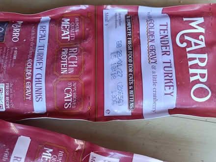 Photo of free Frozen Marro cat food 1+ adult (Hazlemere) #2
