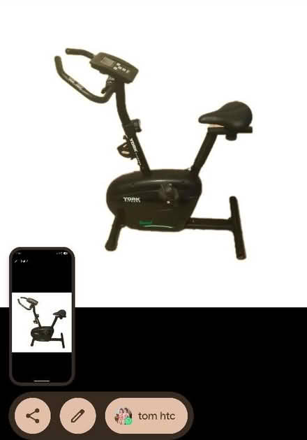 Photo of free York exercise bike (Romford rm3) #3