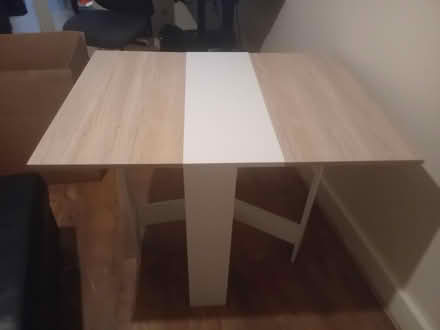 Photo of free foldable dining table (W12 8QN) #1