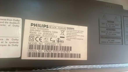 Photo of free Phillips tv only (New Cross) #2