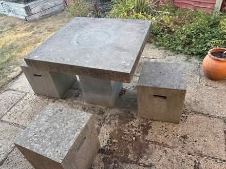 Photo of free Garden table and stools (Bournemouth BH7) #1