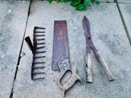 Photo of free Vintage Metal Rustic Garden Tools (Ryhall PE9) #1