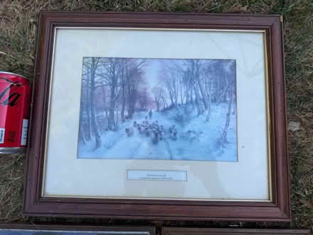 Photo of free 3 old pictures in frames (Burgess hill RH15) #4
