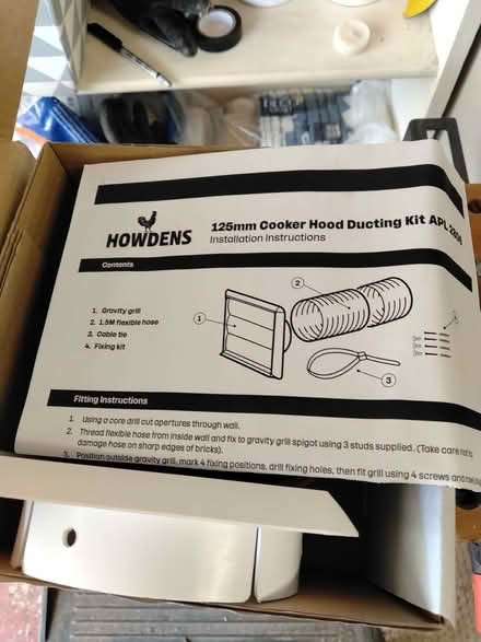 Photo of free Cooker Hood Ducting Kit (Mold CH7) #2