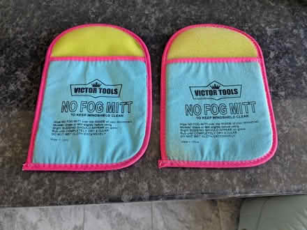 Photo of free Antifog windscreen cleaning mitts (Bath BA1) #1