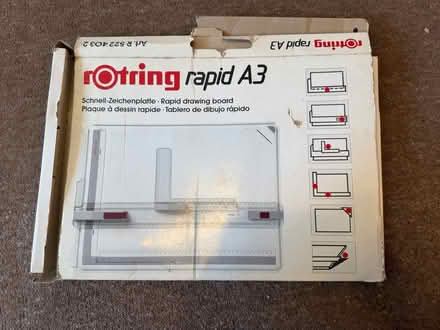 Photo of free Rotring A3 drawing board (Thingley, SN13) #1