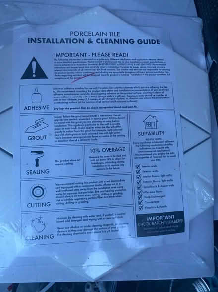 Photo of free Diamond tiles (Golborne WA3) #2