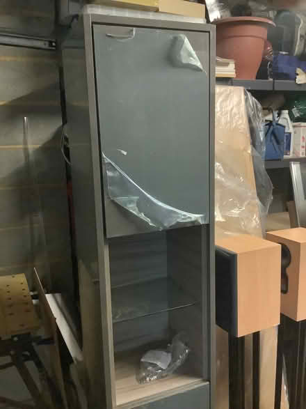Photo of free Tall bathroom cabinet (Bradenham Wood HP14) #4