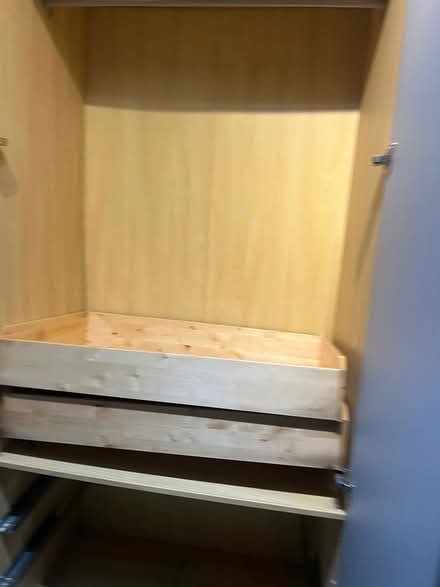 Photo of free Tall Ikea pax wardrobe mirror doors (St Helens) #2