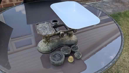 Photo of free Old fashioned kitchen scales (Botley HP5) #1