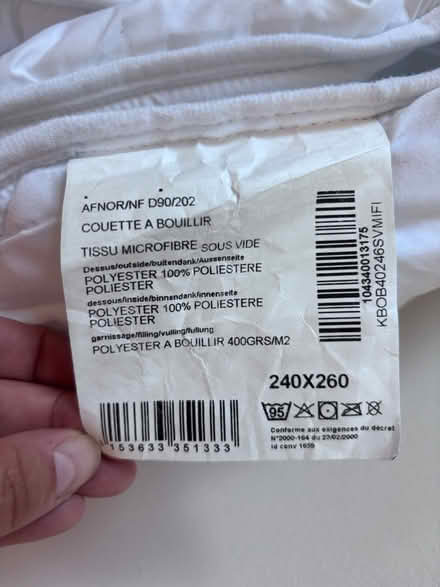 Photo of free Large duvet (Tollington, Finsbury Park n4) #2