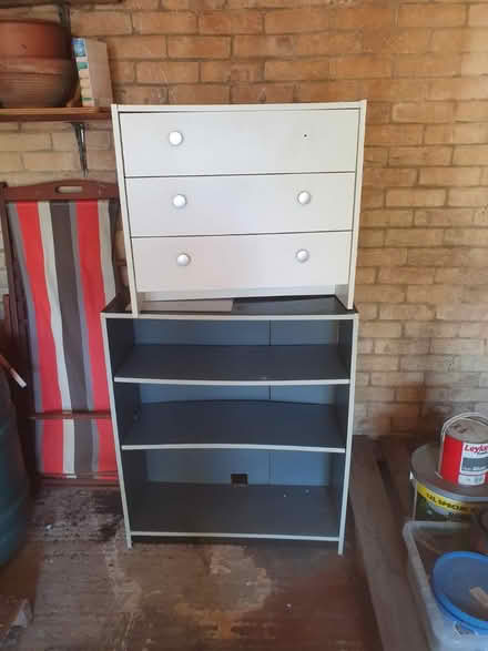 Photo of free Shelves and chest of drawers (Twyford RG10) #1