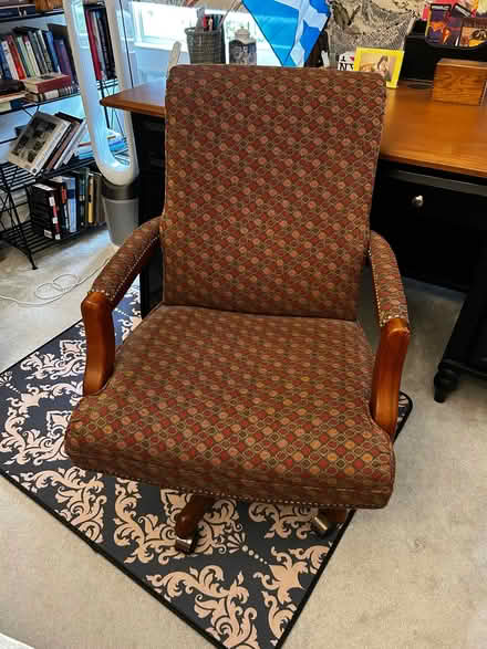 Photo of free Upholstered desk chair (West End EH3) #4