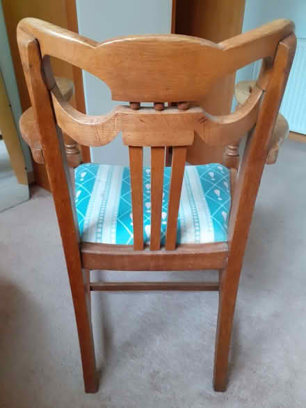 Photo of free Wooden chair with arms (Bridge Of Earn PH2) #3