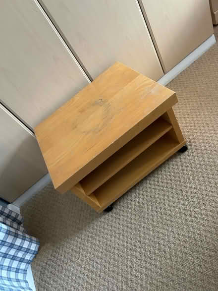 Photo of free IKEA Oppli low wheeled table (ME8 Twydall) #1
