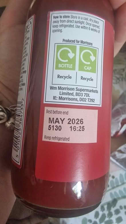 Photo of free Morrisons habanero ketchup (Kirk Hallam DE7) #3