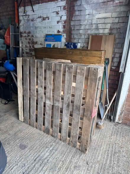 Photo of free Wooden pallets (Stantonbury MK14) #1