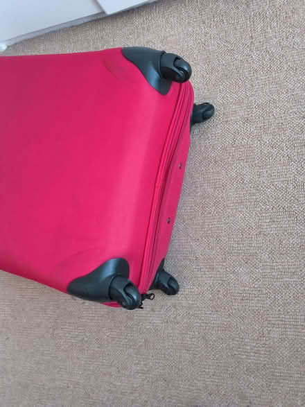 Photo of free Large red expandable suitcase (Allerton L18) #3
