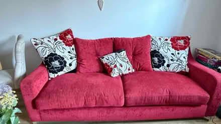 Photo of free Sofa and chair (Leighton Buzzard LU7) #2