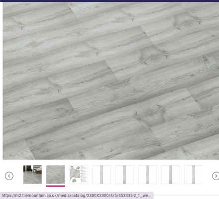 Photo of free laminated click wooden panels light oak (Belvidere SY2) #1