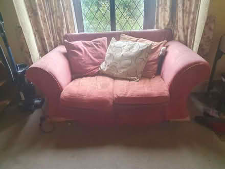 Photo of free Wood frame old school sofa (Haygate TF1) #1