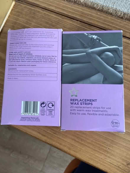 Photo of free 2 boxes of replacement wax strips (Milton PO3) #1