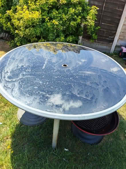 Photo of free Large outside table (Longlevens, Gloucester GL2) #1