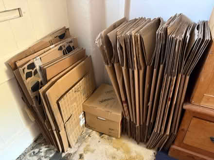 Photo of free 20 moving boxes + packing paper (GL5 2JH) #1
