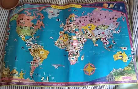 Photo of free Laminated World Map (Oakland) #1