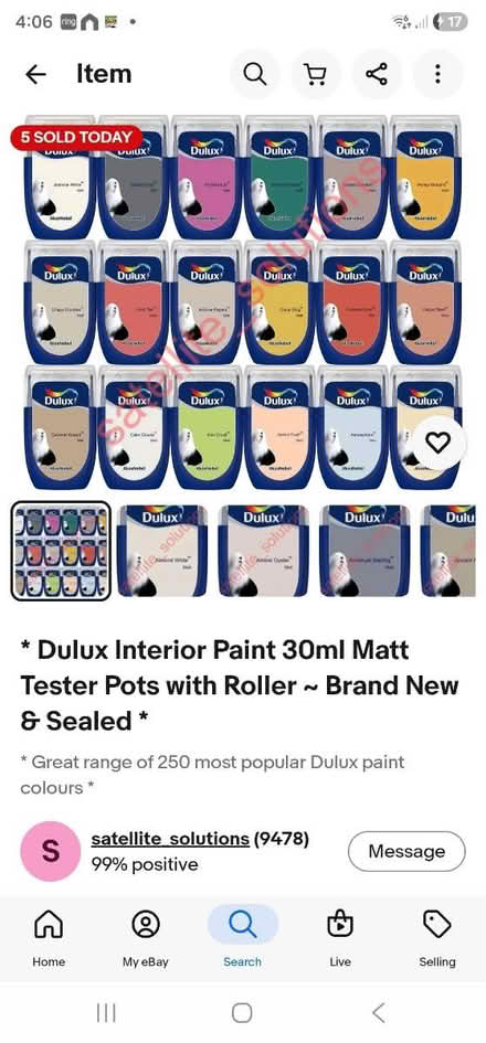 Photo of Small bits of paint (HU8 james reckitt) #1