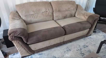 Photo of free SCS 3-Seater Fabric Sofa (Thurrock RM16) #1