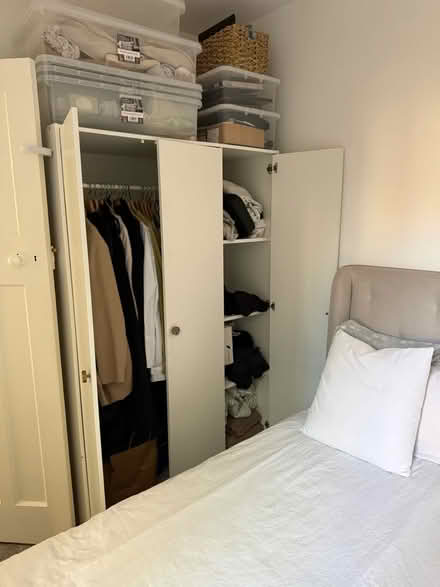 Photo of free Large White Wardrobe (BN3) #3