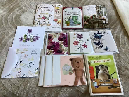 Photo of free 12 Various Cards (Bearwood BH11) #1